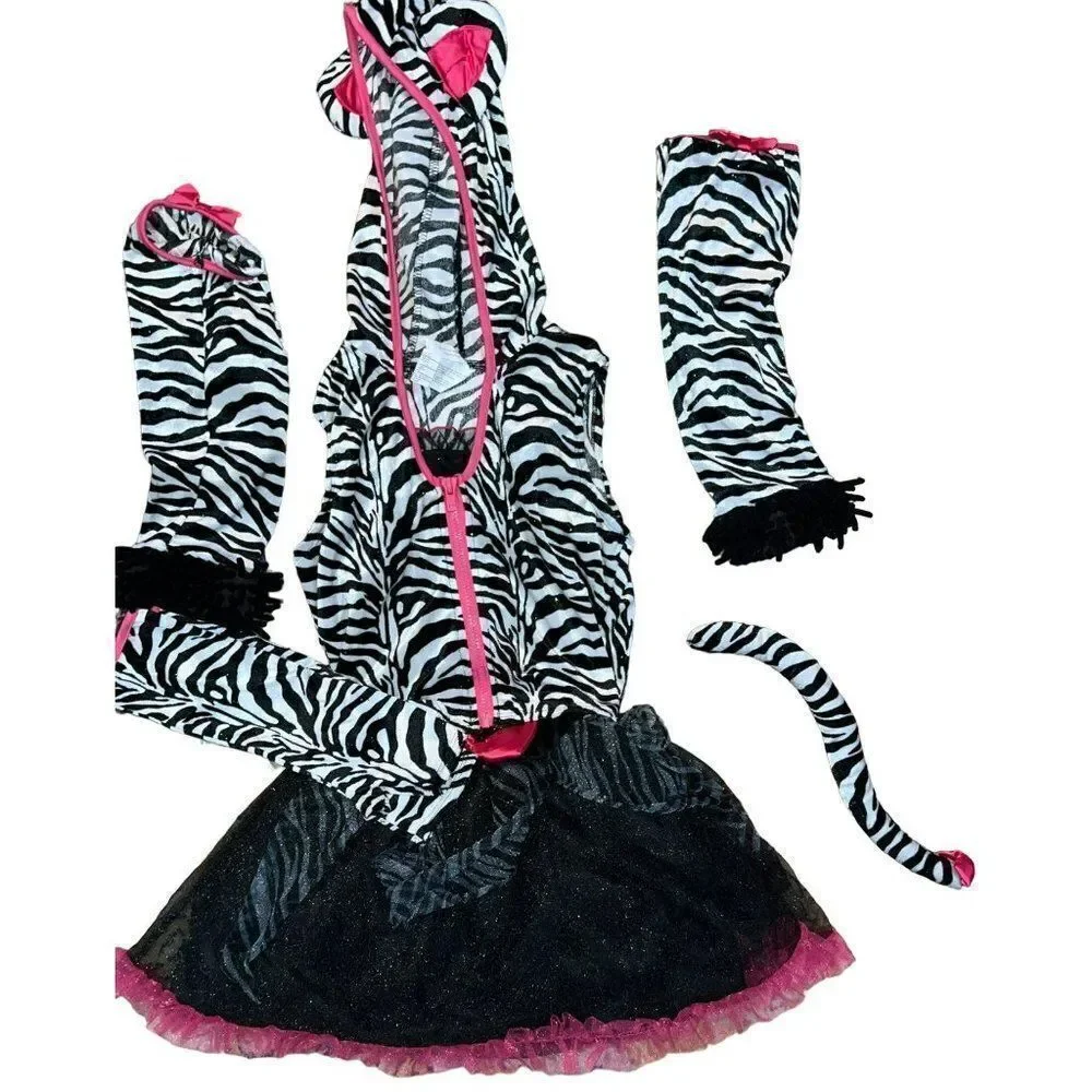 GIRLS SASSY STRIPES COSTUME (12/14)